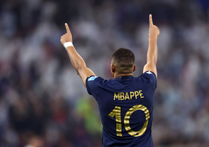 Kylian Mbappe no.10